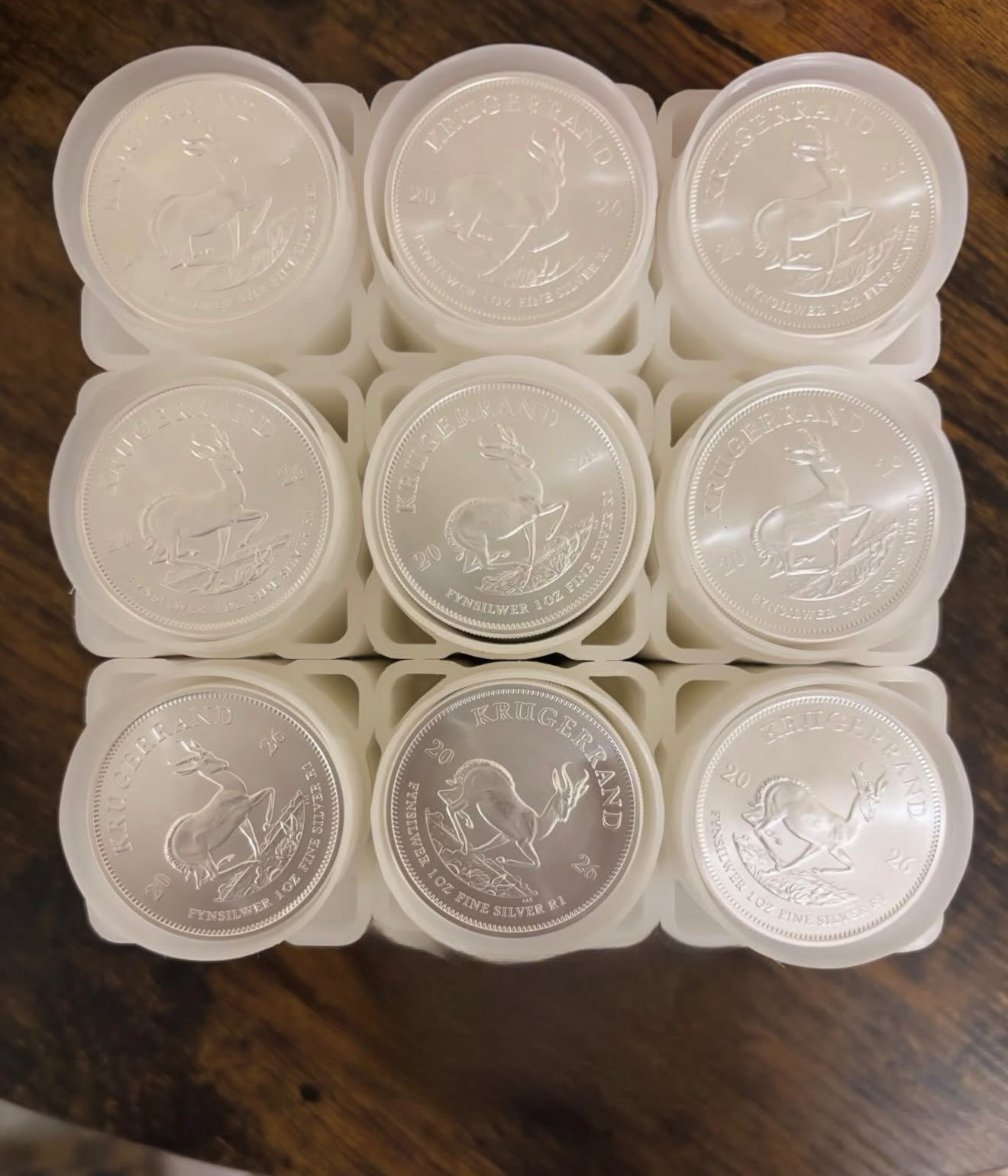 1oz Krugerrand Silver Coins 2026