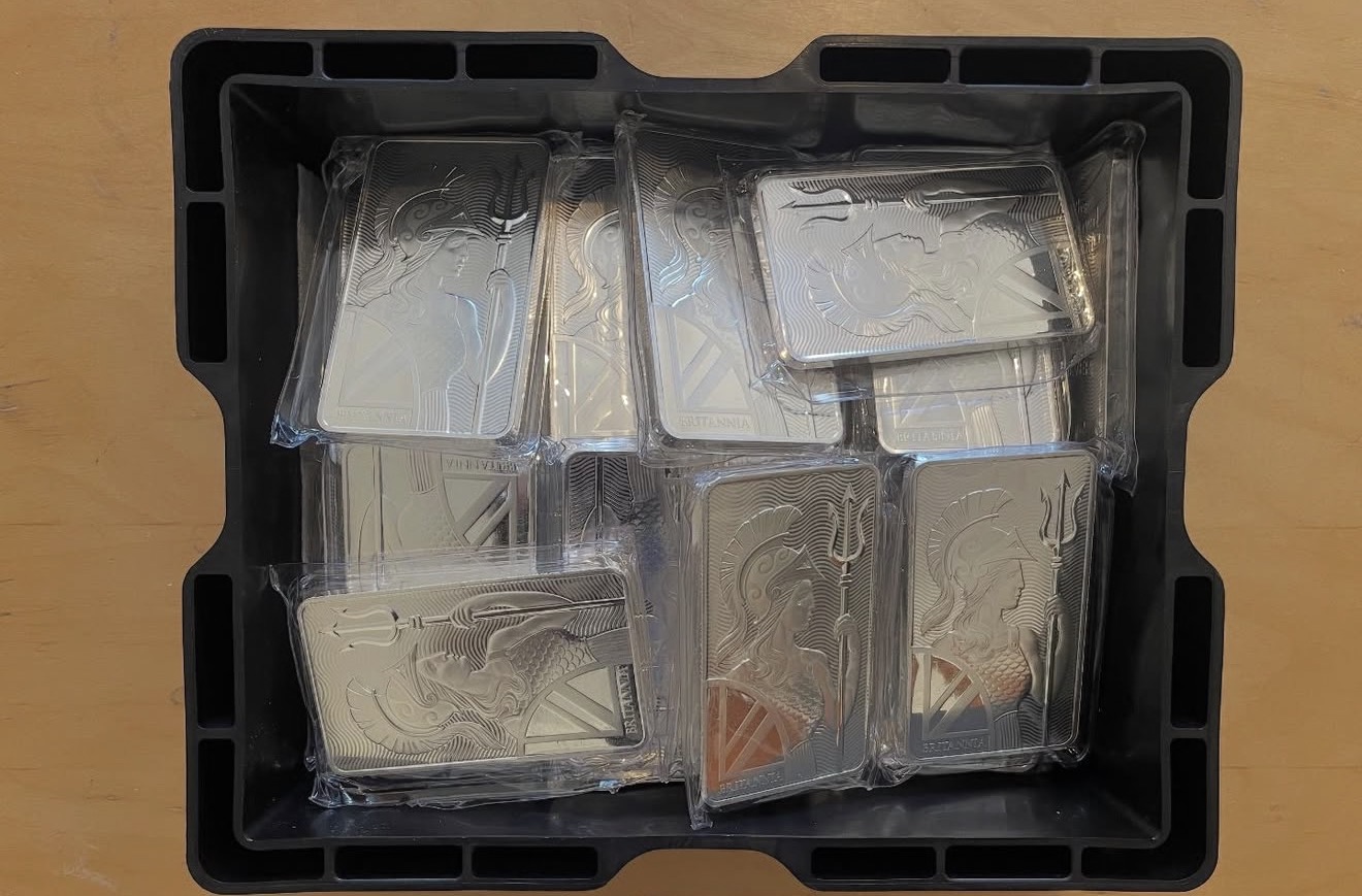 10oz Britannia Silver BarS